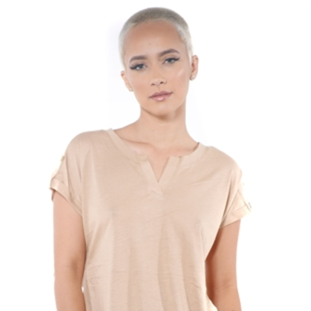 🆕Women's High Low V Neck Top